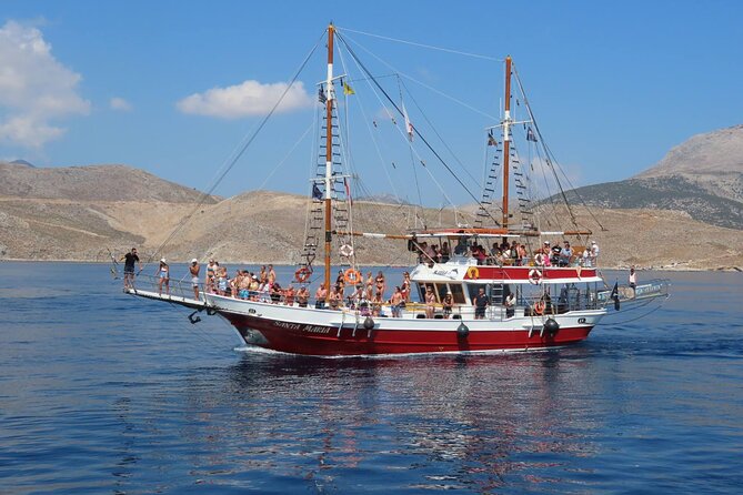 The Santa Maria 3 Island Cruise in the Aegean w/ Free Audio Guide - Pserimos: A Sandy First Stop