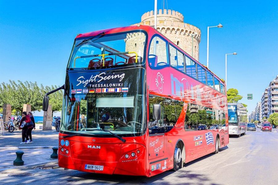 Thessaloniki Hop-on Hop-off Sightseeing Bus Tour - Reaching Eptapyrgio and the seven towers