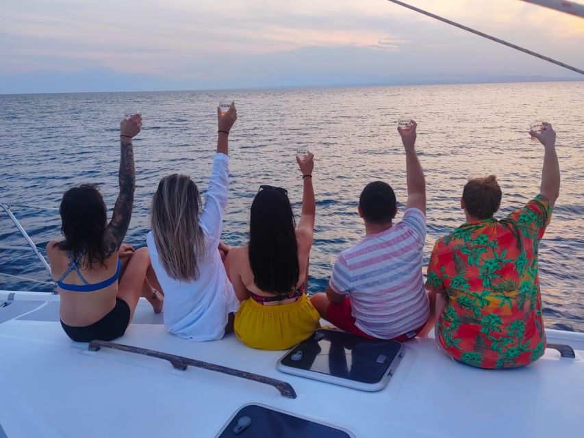 Thessaloniki Sunset Cruise departing from Nea Michaniona - Swimming in the Thermaikos Gulf
