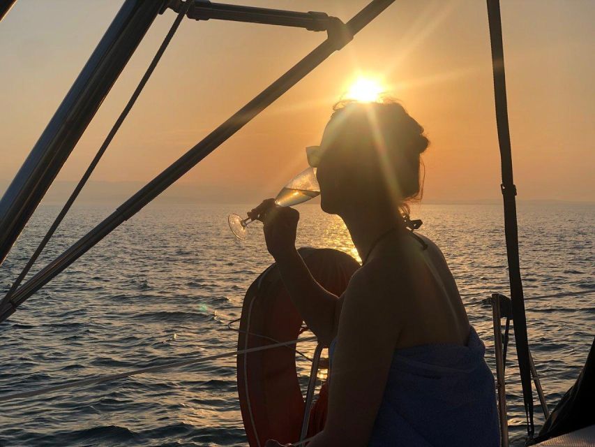 Thessaloniki Sunset Cruise departing from Nea Michaniona - The First Hour: Sailing Past Bays and Seaside Homes