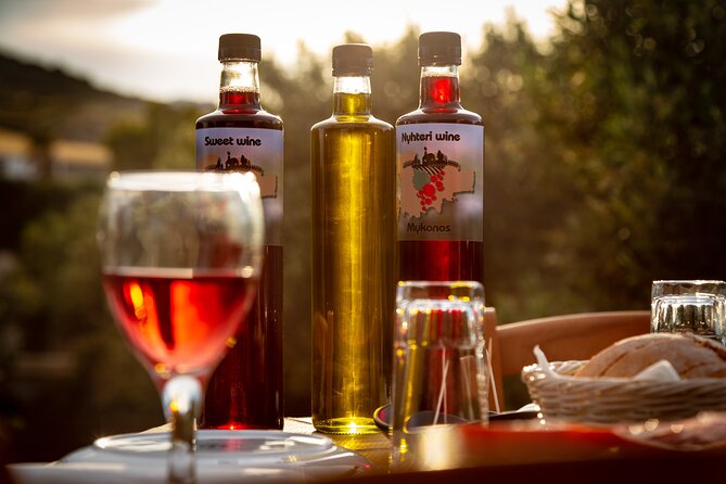 Tour and Wine Tasting in Mykonian Land - Greek songs after the tasting