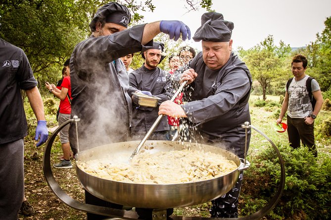 Truffle Hunting at Meteora - Following the dogs through the Meteora forest
