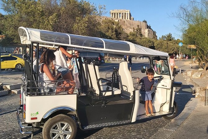 Tuk Tuk Athens Complete City Center Tour - 100% Electric (3 hour) - Lycabettus Hill and the best wide view