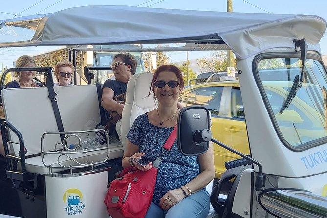 TukTuk Athens Private Evening / Afternoon Complete Tour - City Center & Old Town - Plaka by tuk-tuk, then on foot