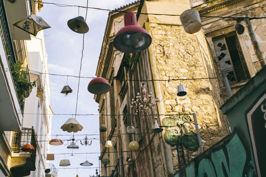 Unexpected Athens Orientation Tour - The city map adds real value