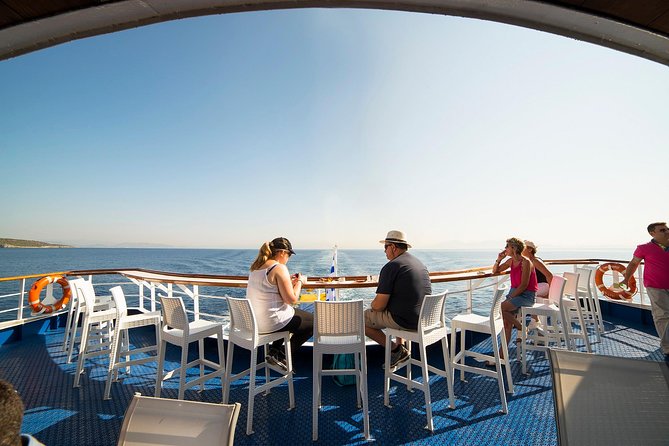 VIP Day Cruise from Athens to Hydra, Poros and Aegina - Aegina in two hours: pistachios, coffee, and optional tours