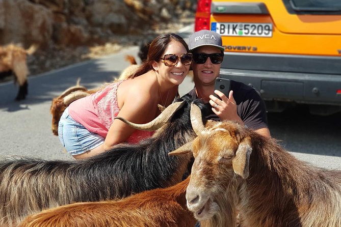 VIP Luxury Private Tour - Full Day - 4x4 Excursion with LandRover - Milatos Cave and Crete’s difficult past