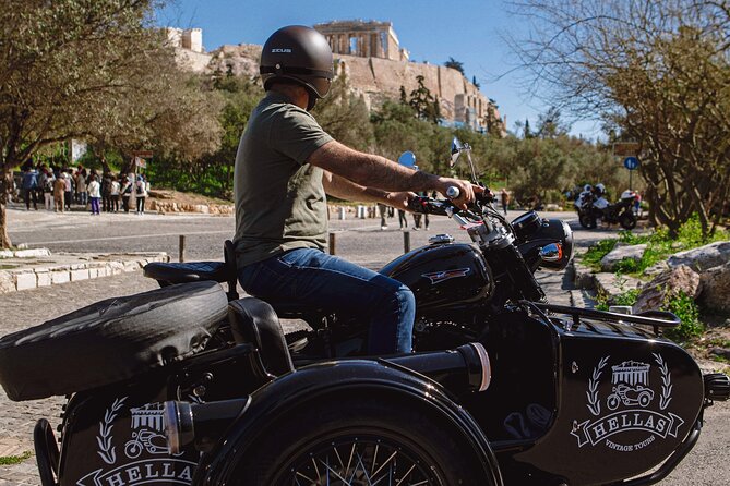 VIP Private Guided Tour of Athens Acropolis & Plaka in a Sidecar - Thiseio and the Temple of Hephaestus