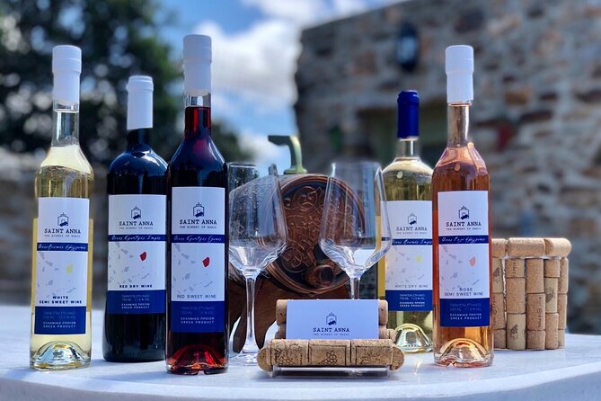 Wine Tasting and Tour in Saint Anna Winery in Naxos - Key points to know before booking