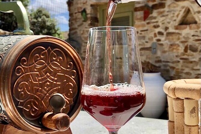 Wine Tasting and Tour in Saint Anna Winery in Naxos - The winery grounds, herbs, and old chapel