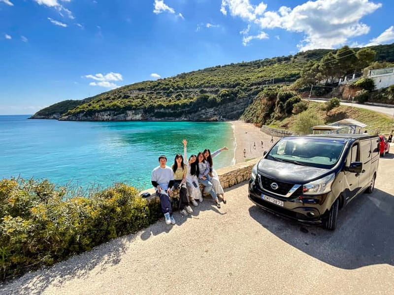 Zakinthos: Shipwreck Beach and Blue Caves Land and Sea Tour - Xygia Sulfur Beach is a swim with a strong scent