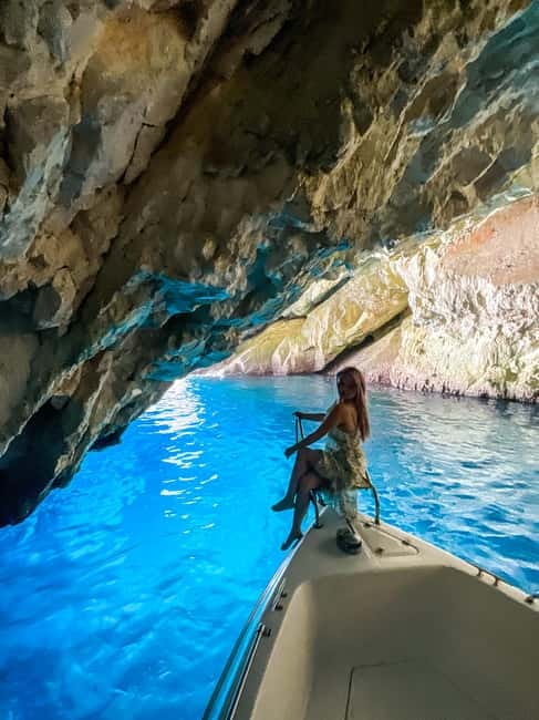 Zakinthos: Shipwreck Beach and Blue Caves Land and Sea Tour - The Blue Caves are best seen from the water