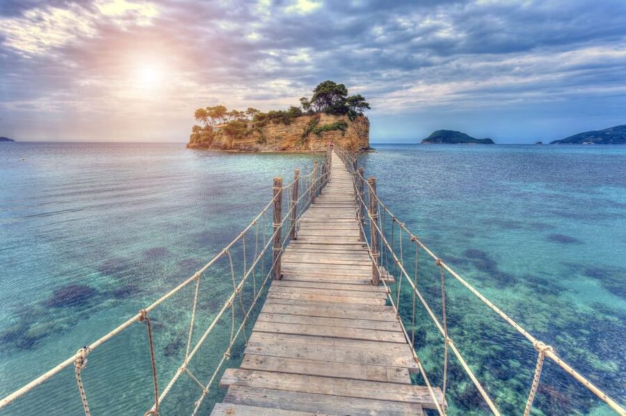 Zakynthos: Marathonisi, Cameo Island and Keri Caves Tour - Turtle spotting in the National Marine Park