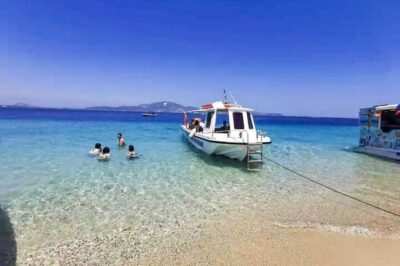 Marathonisi, Cameo Island and Keri Caves Tour