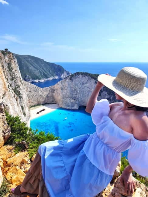 Zakynthos: Semi Private Shipwreck & Blue Caves Max 10 guests - Bochali gives you a quick view of Zakynthos Town