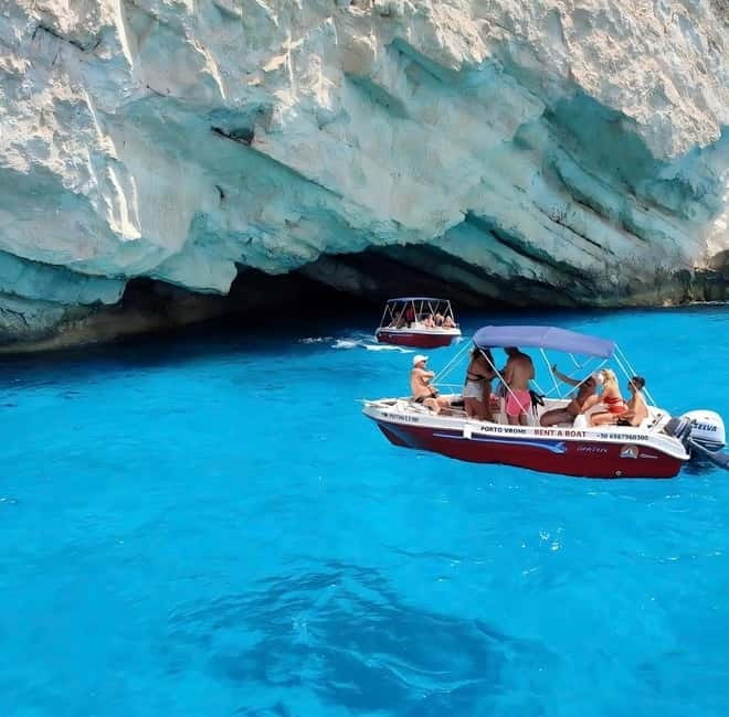 Zakynthos: Shipwreck & Caves Private Boat Tour with Skipper - The Blue Caves and Livaritos Caves