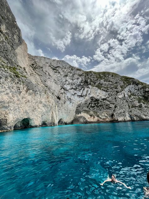 Zakynthos: Turtle Island & Keri Caves Glass-Bottom Boat Tour - The Keri Caves by boat
