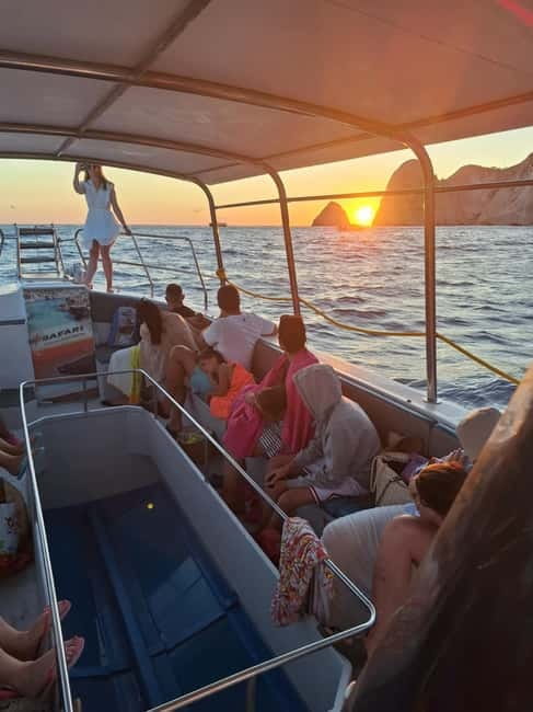 Zakynthos: Turtle Spotting, Marathonísi & Keri Caves Cruise - Keri Caves and the first swim
