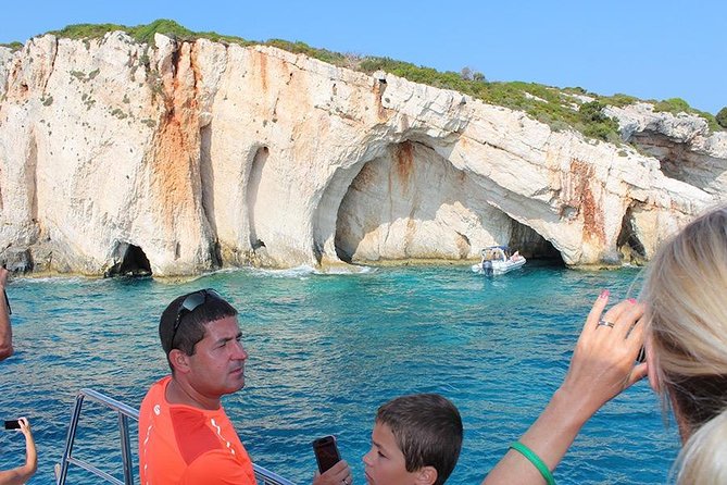 Zante Cruise to Blue Caves & Shipwreck Beach Photo stop - What the long sailing stretches feel like