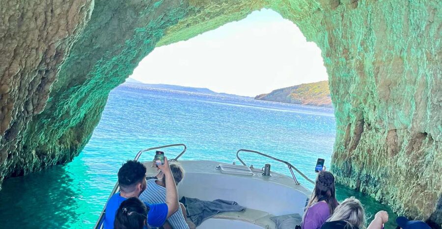 Zante: Half-Day Tour to Navagio, Blue Caves & White Beach - Approaching Navagio and the Shipwreck Panagiotis