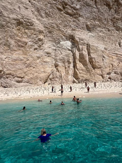 Zante: Half-Day Tour to Navagio, Blue Caves & White Beach - Guides who add practical help